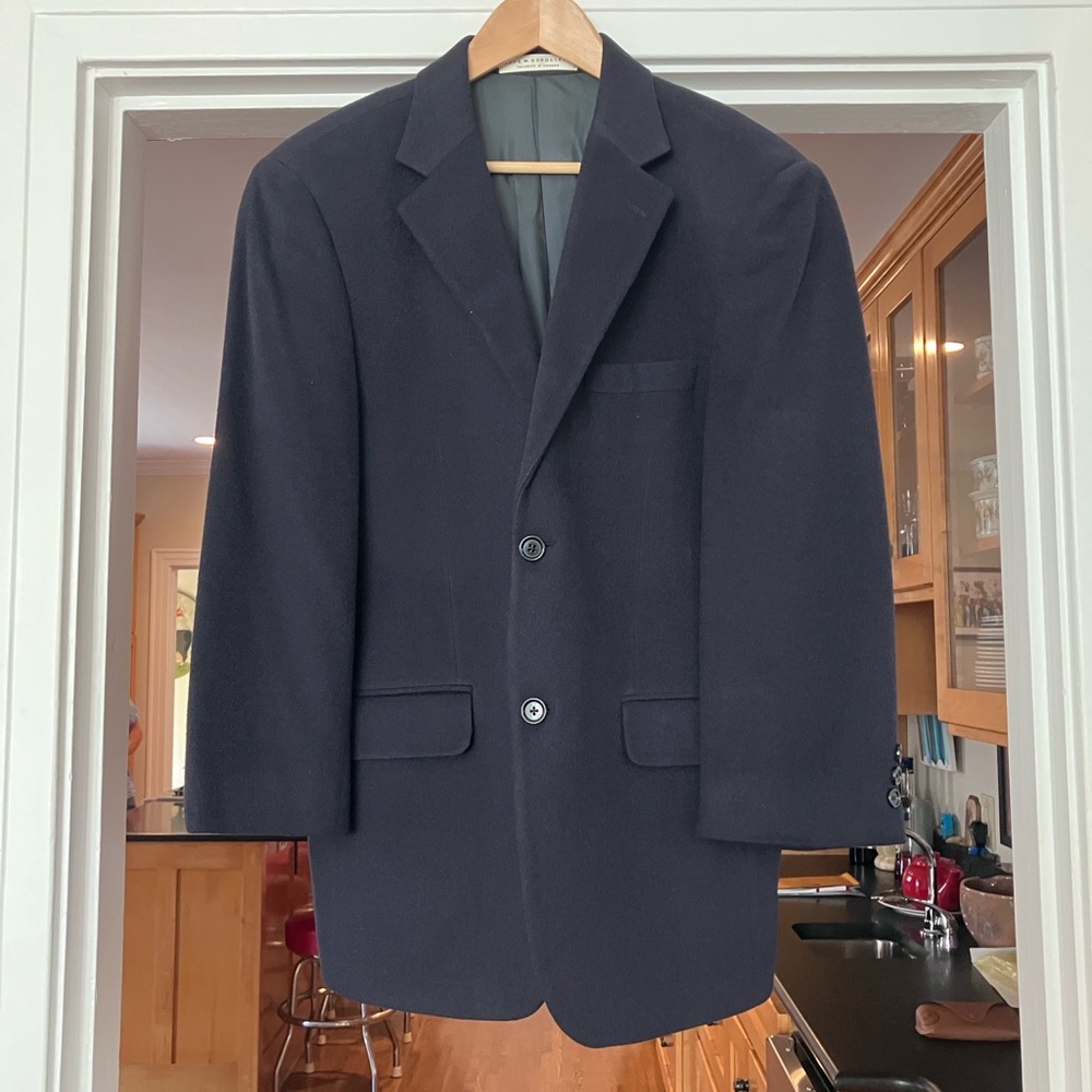 John W. Nordstrom Dark Navy Blazer